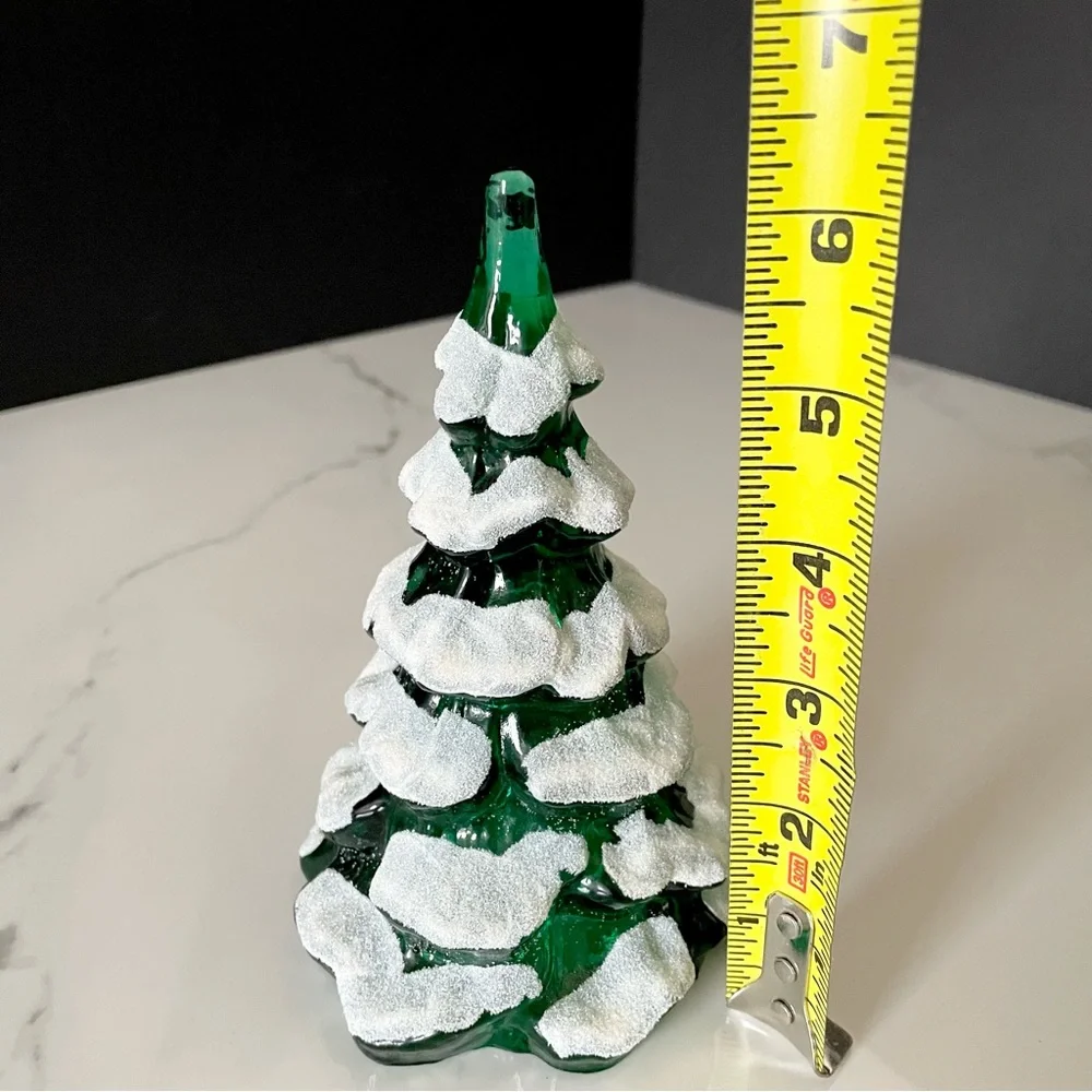 Snowy Green Tree by Fenton
